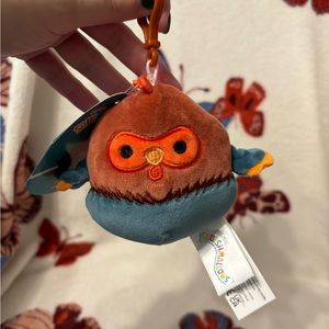 Squishmallow Clip- Reed the Chicken, brand new with tags